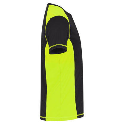 Visibility Yellow - Side - Clique Mens Ambition Visibility T-Shirt