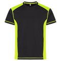 Visibility Yellow - Front - Clique Mens Ambition Visibility T-Shirt
