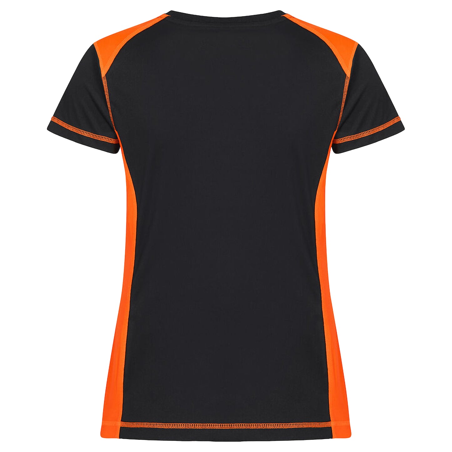 Visibility Orange - Back - Clique Womens-Ladies Ambition T-Shirt