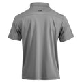 Light Grey - Back - Cutter & Buck Mens Kelowna Polo Shirt