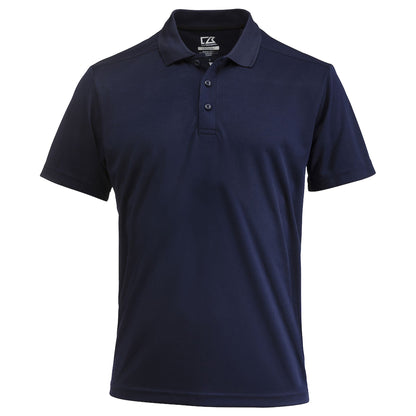 Dark Navy - Front - Cutter & Buck Mens Kelowna Polo Shirt