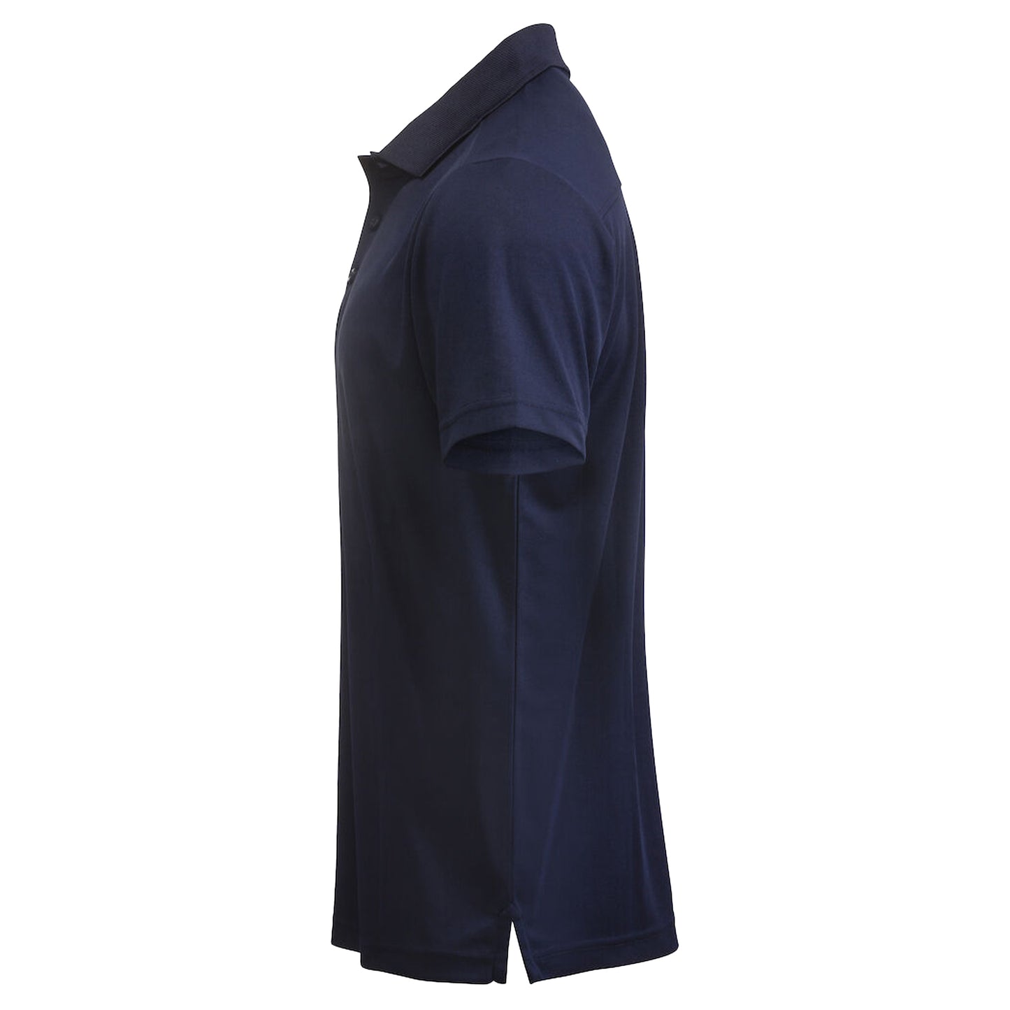 Dark Navy - Side - Cutter & Buck Mens Kelowna Polo Shirt
