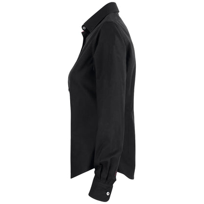 Black - Side - Cutter & Buck Womens-Ladies Belfair Shirt