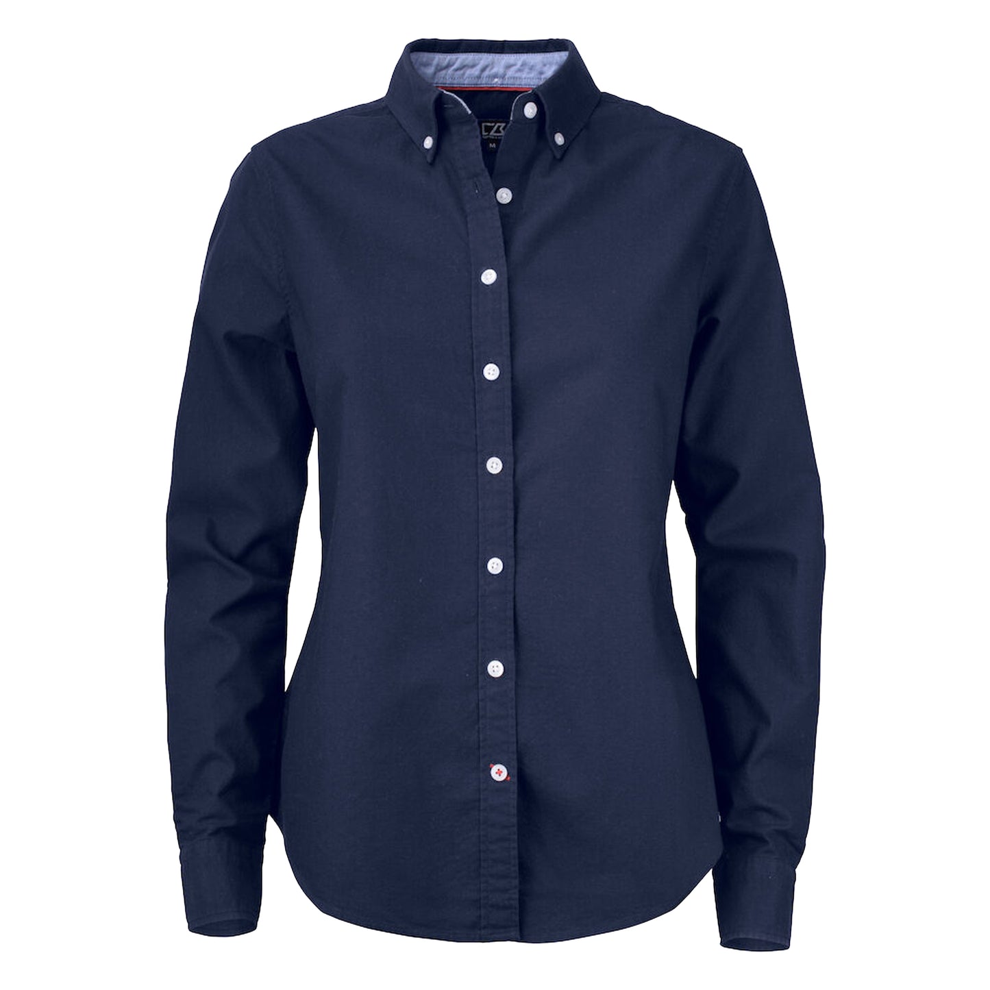 Dark Navy - Front - Cutter & Buck Womens-Ladies Belfair Shirt