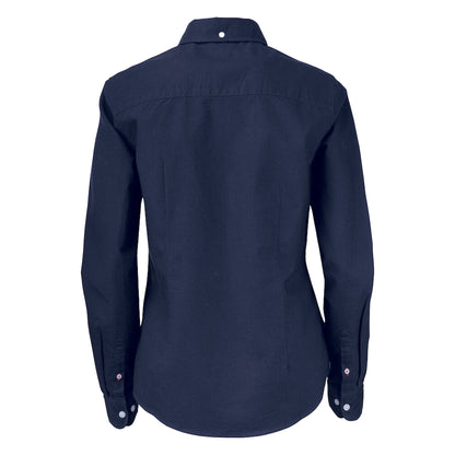 Dark Navy - Back - Cutter & Buck Womens-Ladies Belfair Shirt