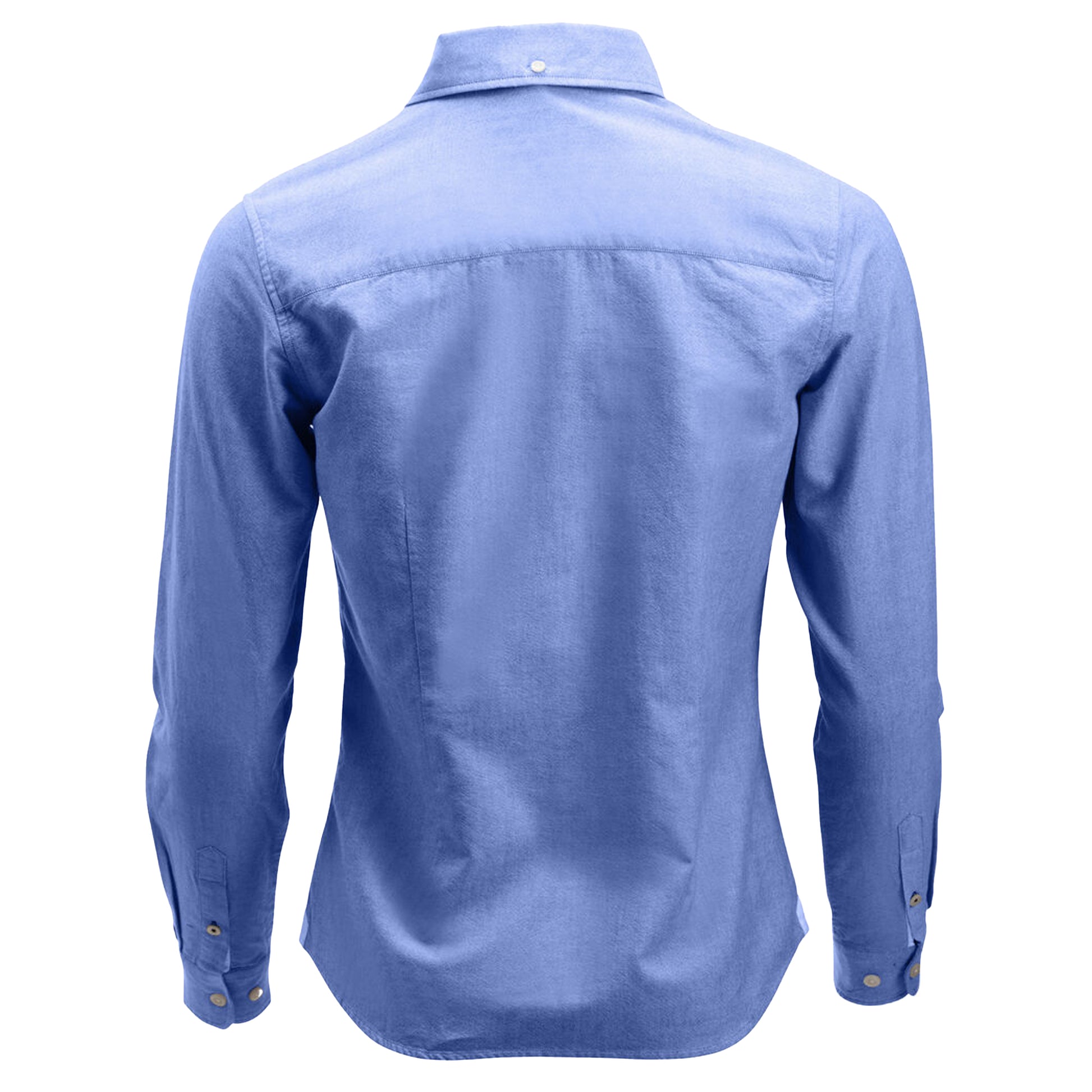 French Blue - Back - Cutter & Buck Womens-Ladies Belfair Shirt