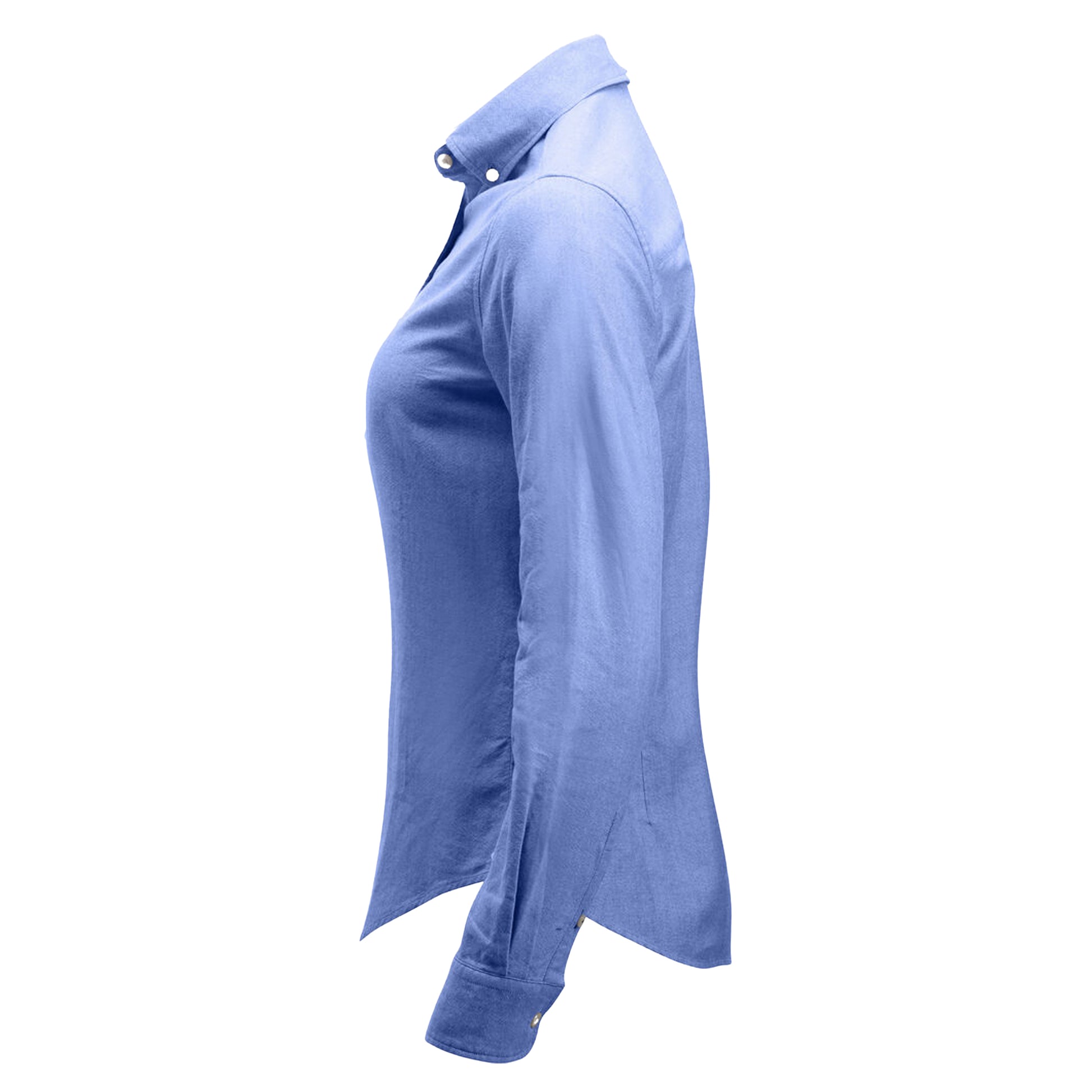 French Blue - Side - Cutter & Buck Womens-Ladies Belfair Shirt