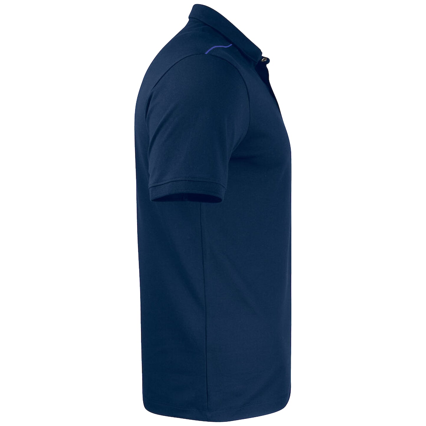 Dark Navy - Side - Cutter & Buck Mens Advantage Performance Polo Shirt