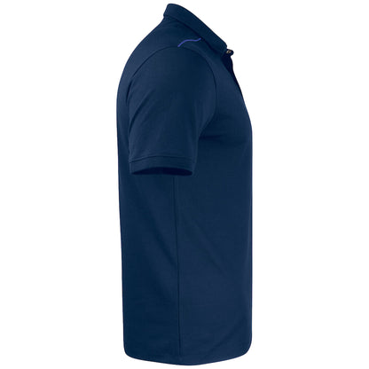 Dark Navy - Side - Cutter & Buck Mens Advantage Performance Polo Shirt