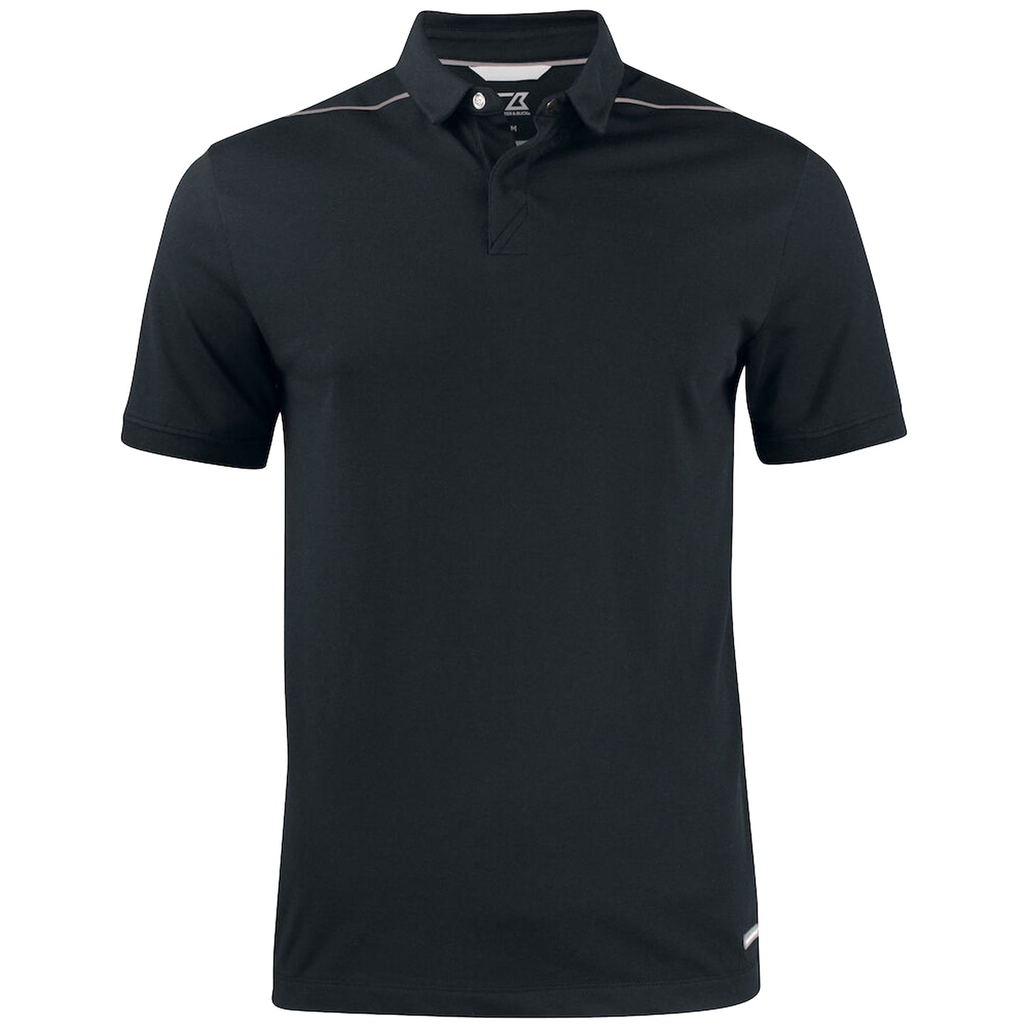 Black - Front - Cutter & Buck Mens Advantage Performance Polo Shirt