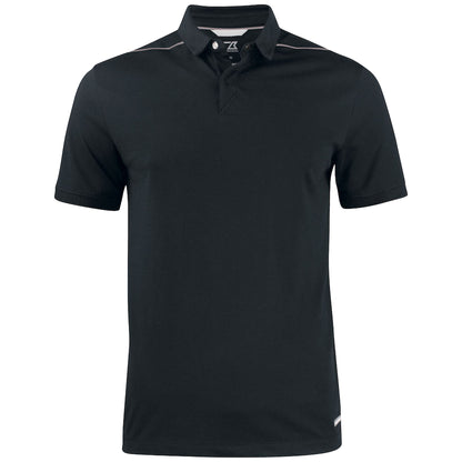 Black - Front - Cutter & Buck Mens Advantage Performance Polo Shirt