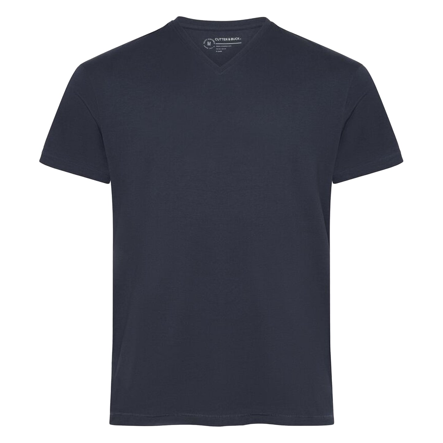 Dark Navy - Front - Cutter & Buck Mens Manzanita V Neck T-Shirt