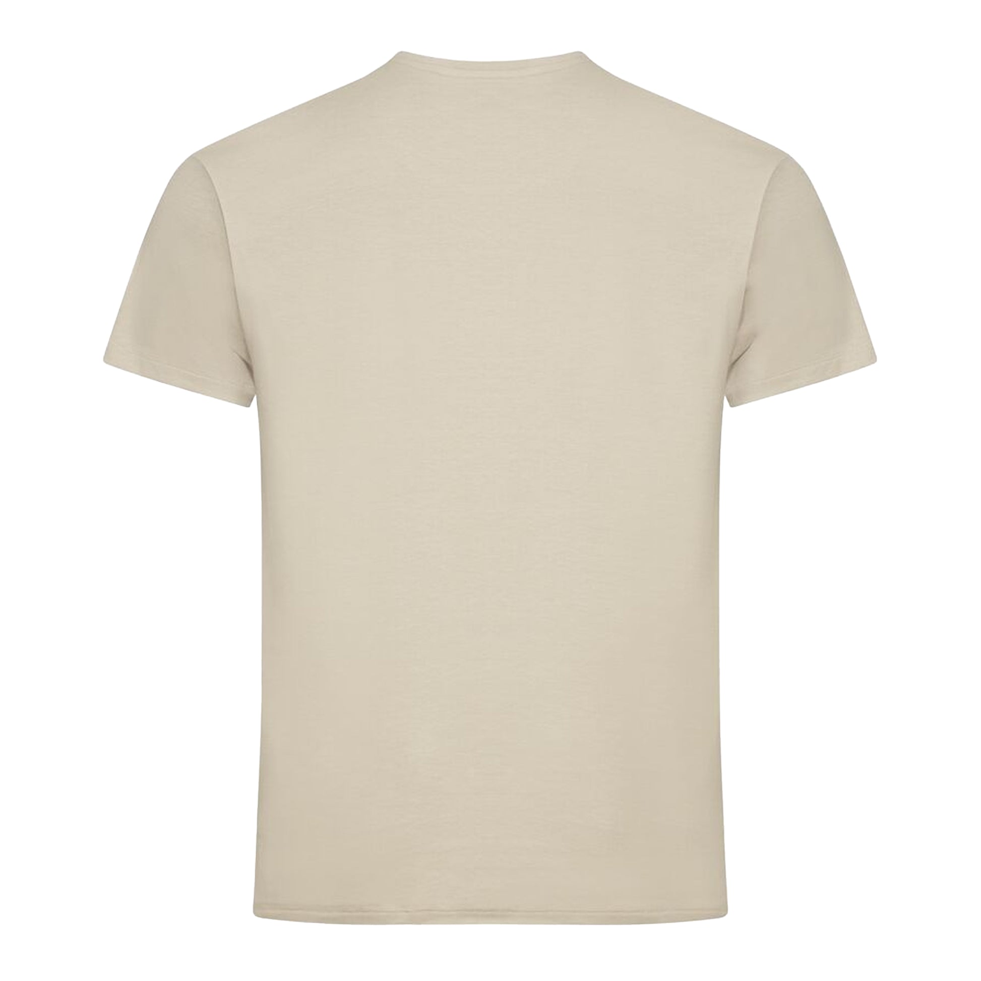 Beige - Back - Cutter & Buck Mens Manzanita Round Neck T-Shirt