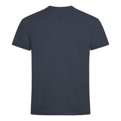 Navy Melange - Back - Cutter & Buck Mens Manzanita Round Neck T-Shirt