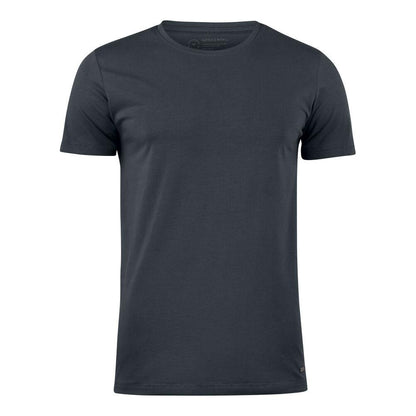 Black - Front - Cutter & Buck Mens Manzanita Round Neck T-Shirt