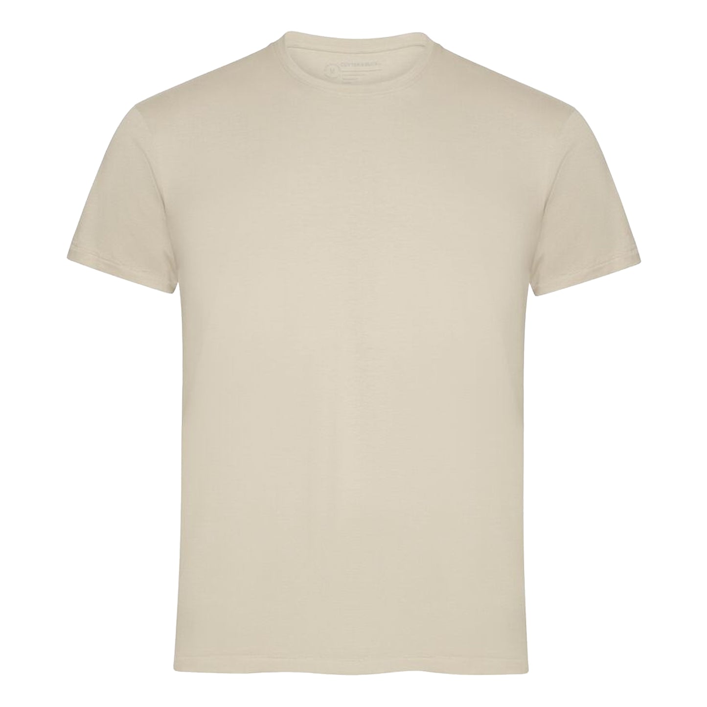 Beige - Front - Cutter & Buck Mens Manzanita Round Neck T-Shirt