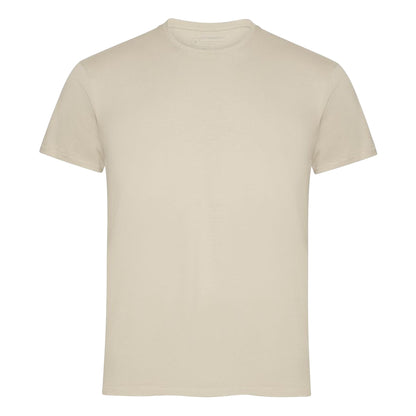Beige - Front - Cutter & Buck Mens Manzanita Round Neck T-Shirt