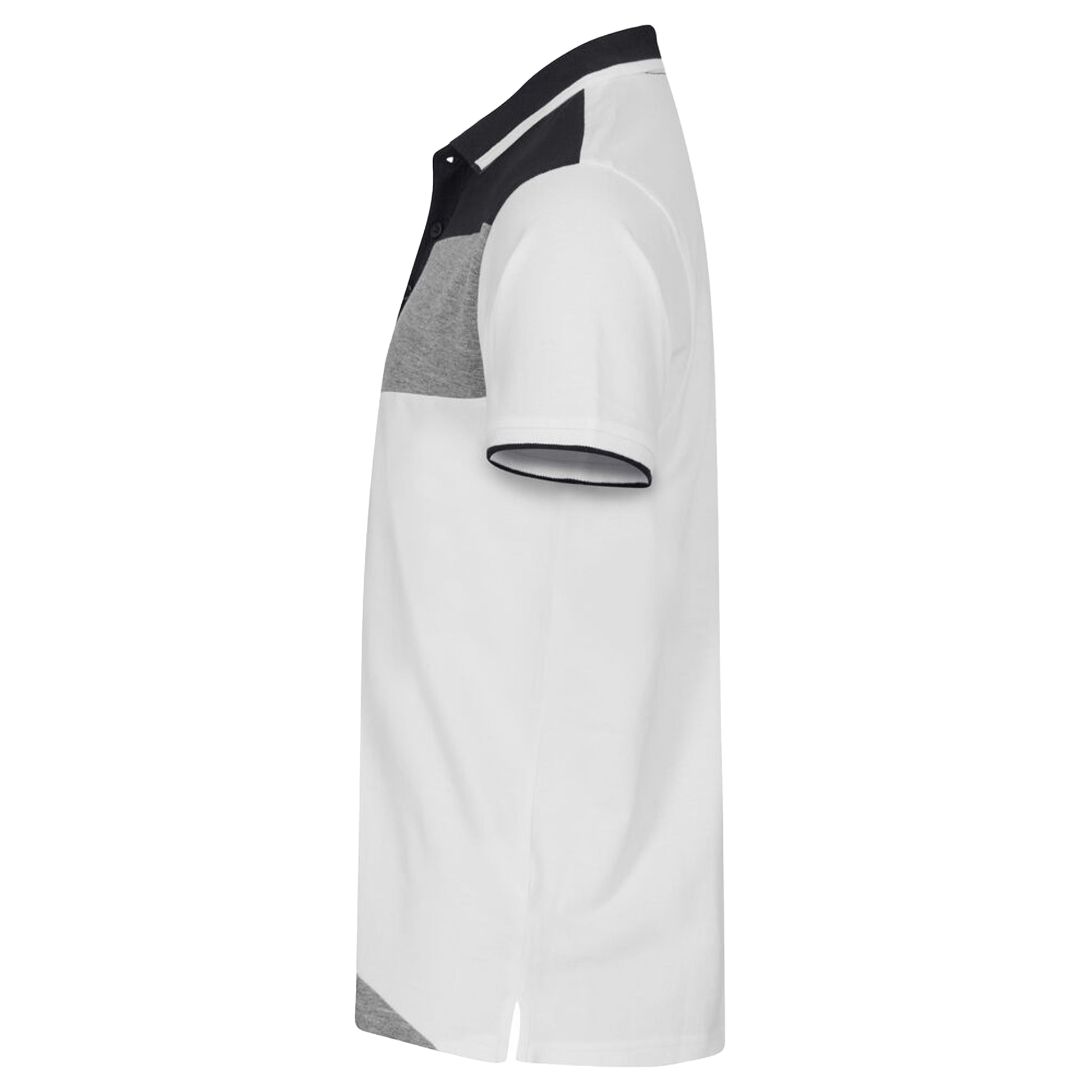 White - Side - Clique Unisex Adult Conrad Polo Shirt