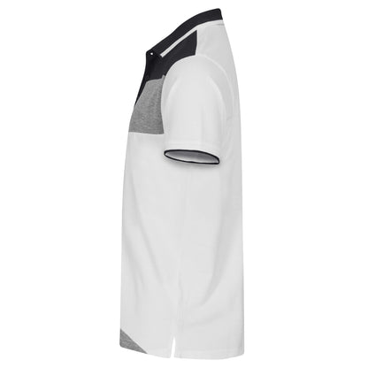White - Side - Clique Unisex Adult Conrad Polo Shirt
