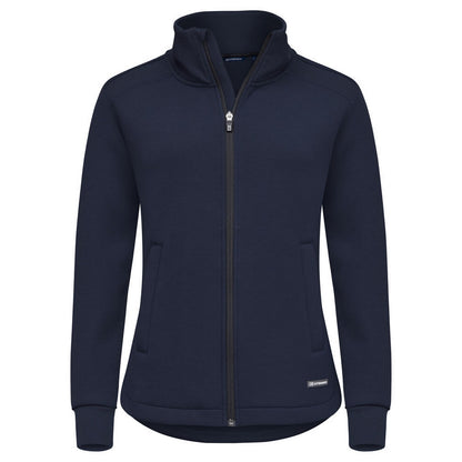 Dark Navy - Front - Cutter & Buck Womens-Ladies Pemberton Cardigan