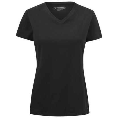 Black - Front - Cutter & Buck Womens-Ladies Manzanita T-Shirt