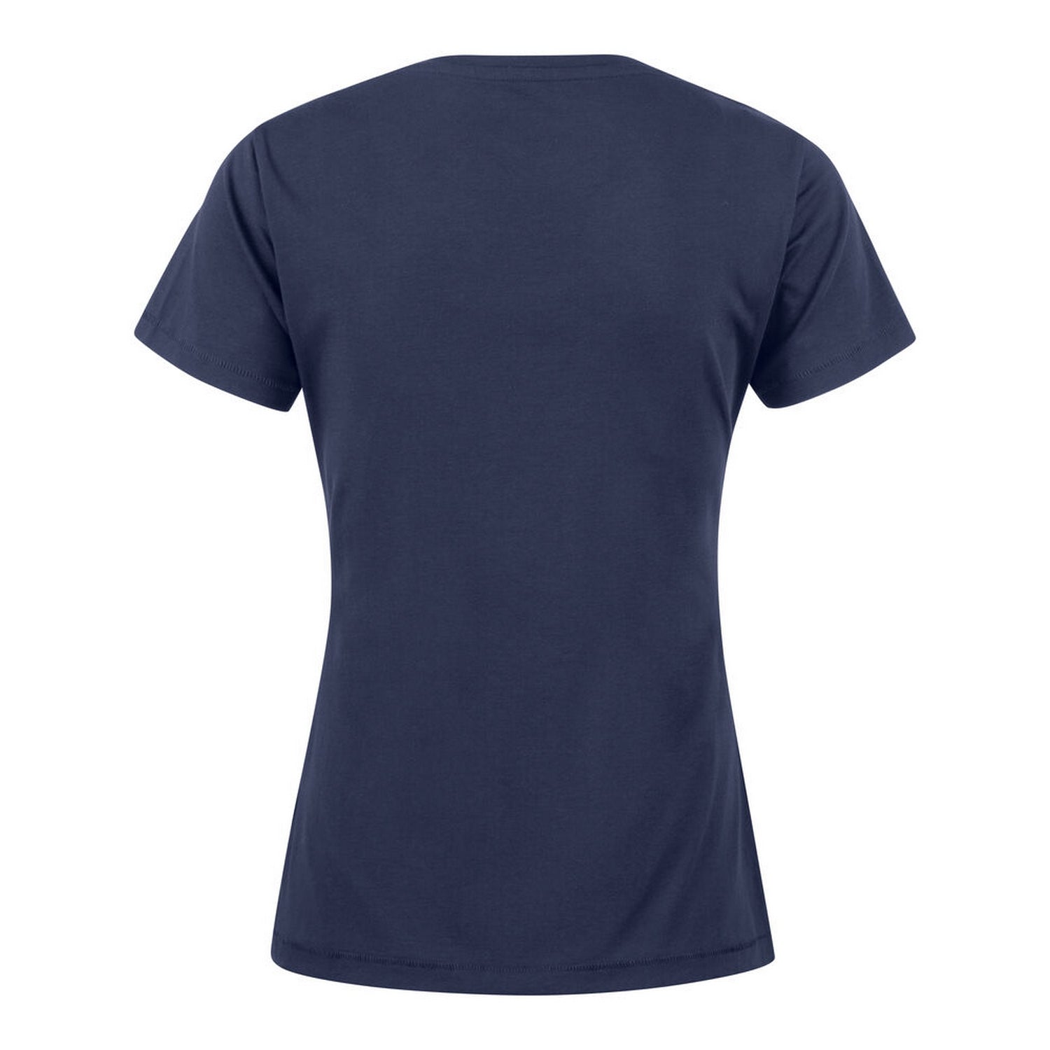 Navy Melange - Back - Cutter & Buck Womens-Ladies Manzanita Round Neck T-Shirt