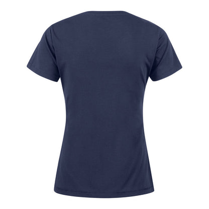 Navy Melange - Back - Cutter & Buck Womens-Ladies Manzanita Round Neck T-Shirt