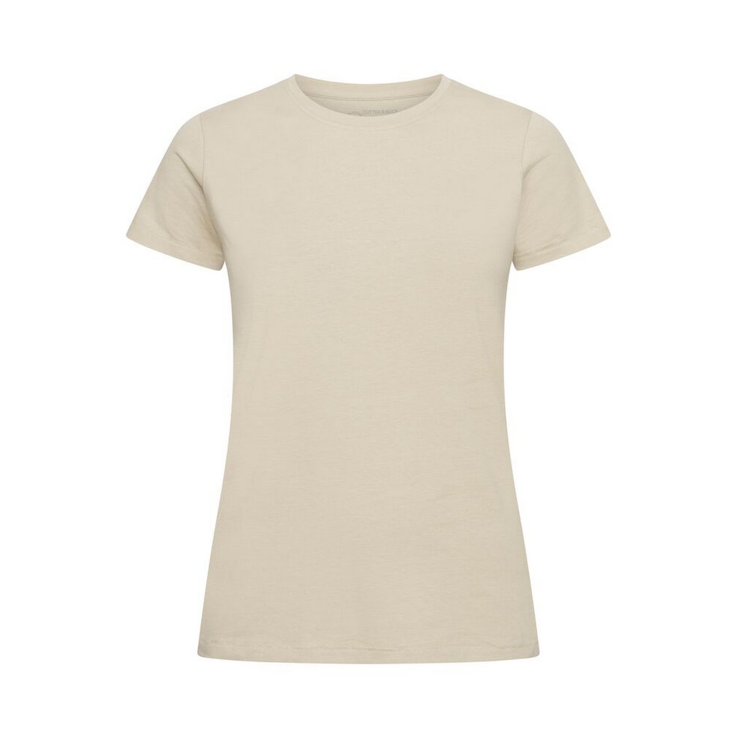 Beige - Front - Cutter & Buck Womens-Ladies Manzanita Round Neck T-Shirt