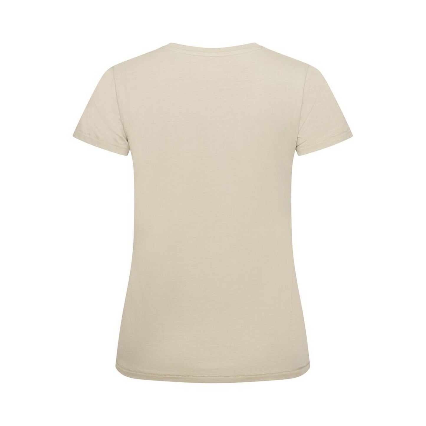 Beige - Back - Cutter & Buck Womens-Ladies Manzanita Round Neck T-Shirt