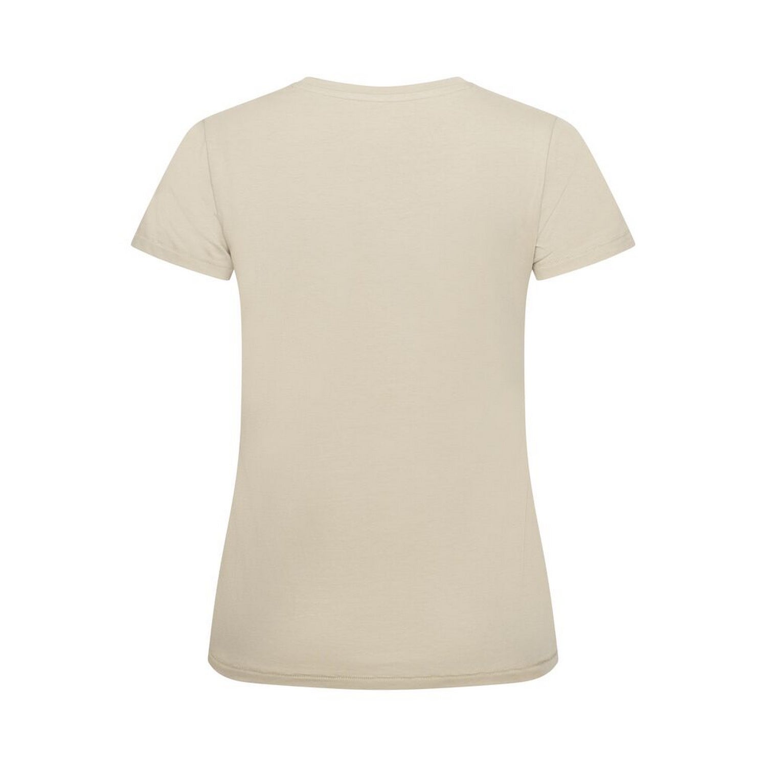 Beige - Back - Cutter & Buck Womens-Ladies Manzanita Round Neck T-Shirt