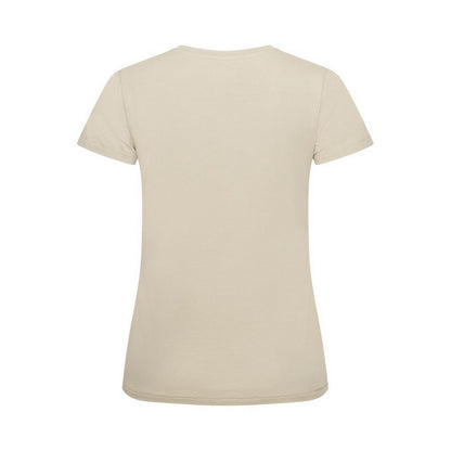 Beige - Back - Cutter & Buck Womens-Ladies Manzanita Round Neck T-Shirt
