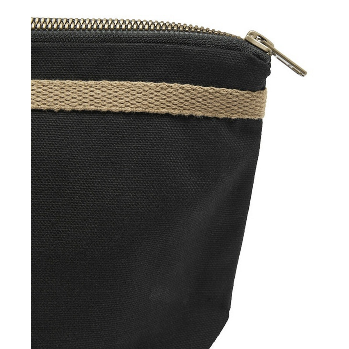 Black - Side - Cottover Canvas Toiletry Bag