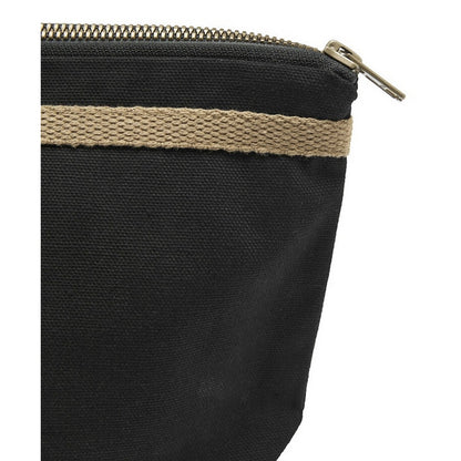 Black - Side - Cottover Canvas Toiletry Bag