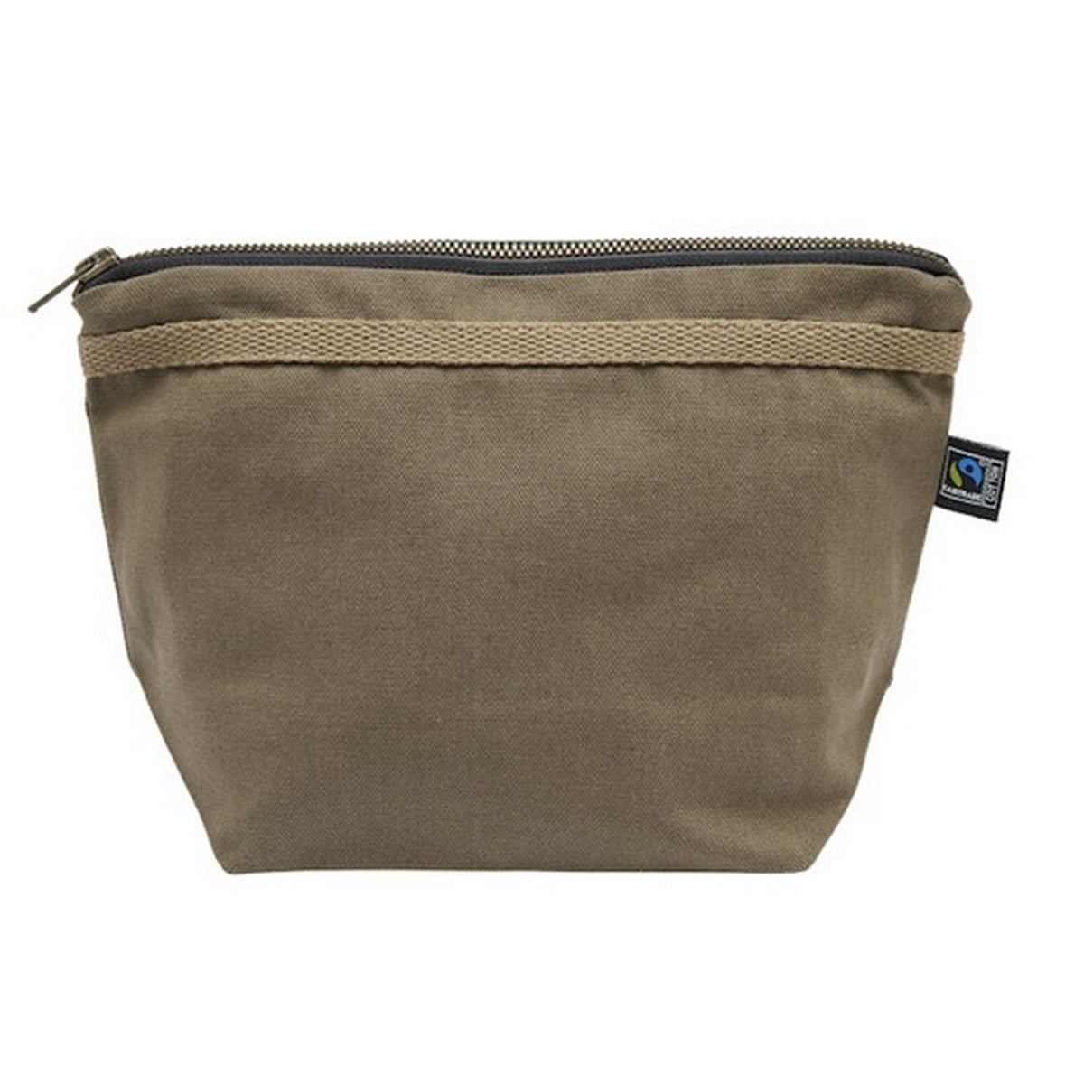 Dark Olive - Back - Cottover Canvas Toiletry Bag