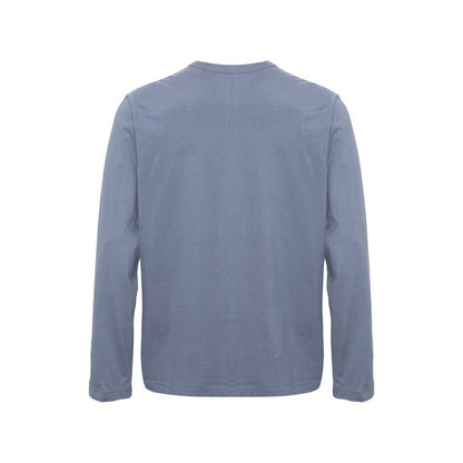 Dusty Blue - Back - Cottover Unisex Adult Relaxed Fit Long-Sleeved T-Shirt