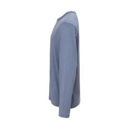 Dusty Blue - Lifestyle - Cottover Unisex Adult Relaxed Fit Long-Sleeved T-Shirt