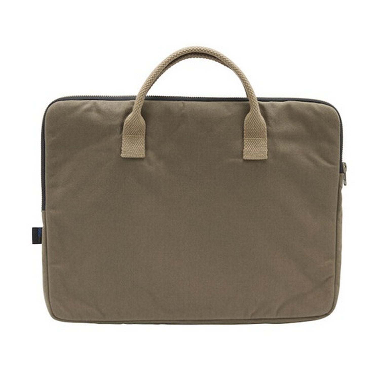 Dark Olive - Back - Cottover Canvas Laptop Bag