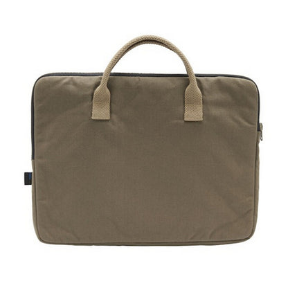 Dark Olive - Back - Cottover Canvas Laptop Bag