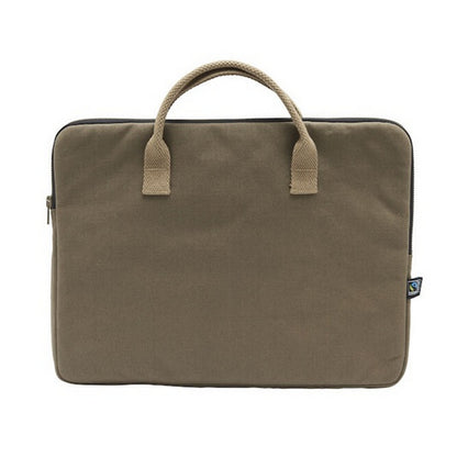 Dark Olive - Front - Cottover Canvas Laptop Bag
