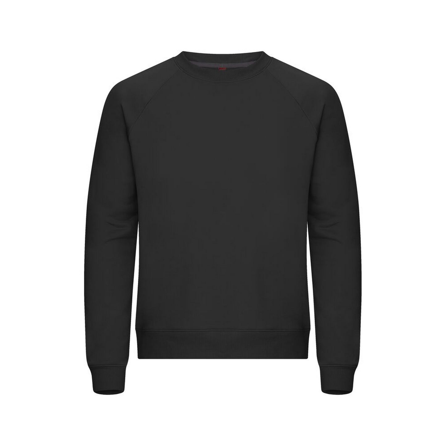 Black - Front - Clique Mens Miami Pro Round Neck Sweatshirt