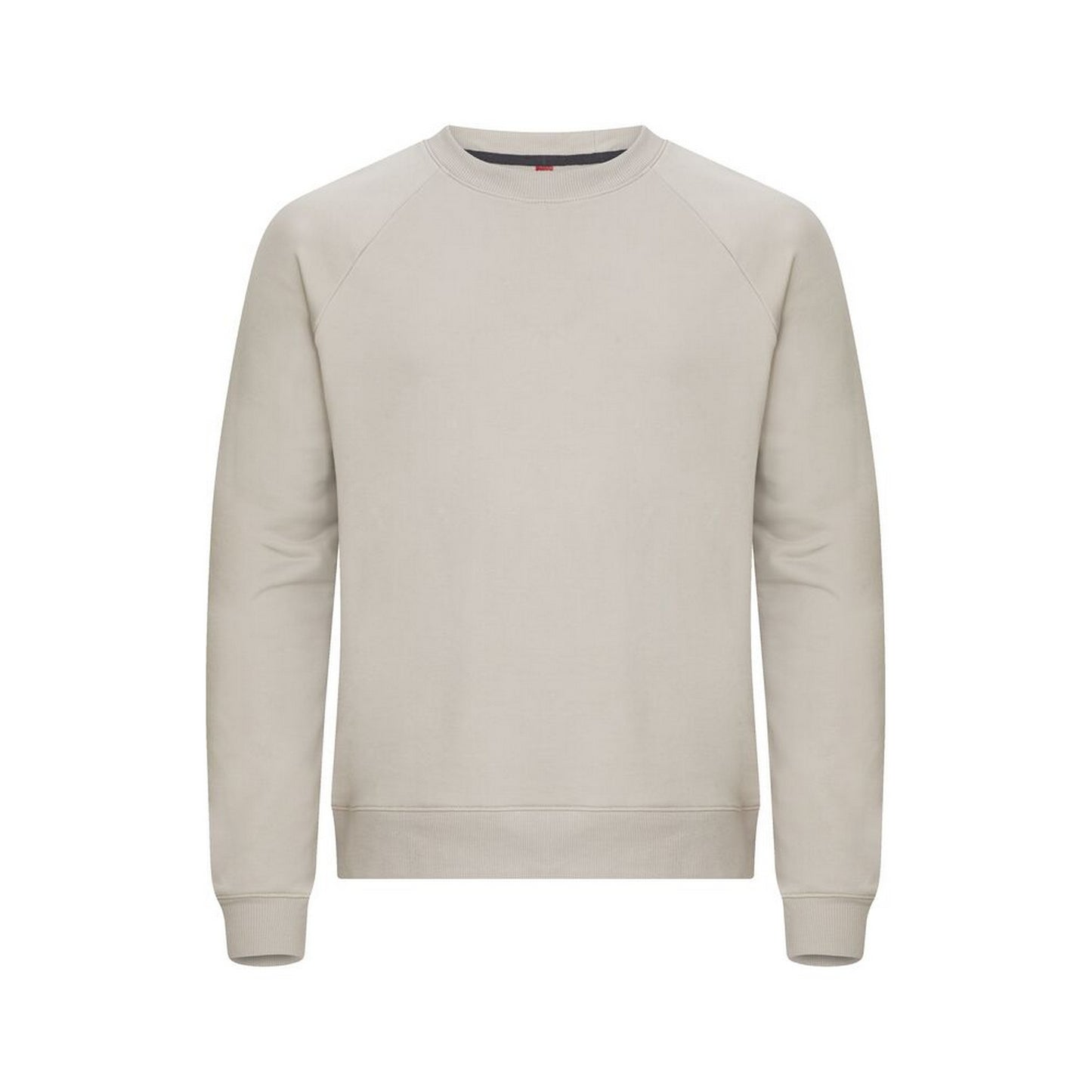 Stone - Front - Clique Mens Miami Pro Round Neck Sweatshirt