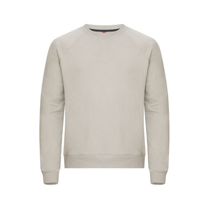 Stone - Front - Clique Mens Miami Pro Round Neck Sweatshirt