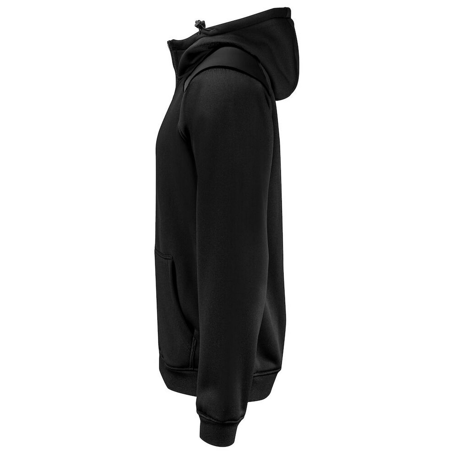 Black - Lifestyle - Projob Mens Full Zip Hoodie