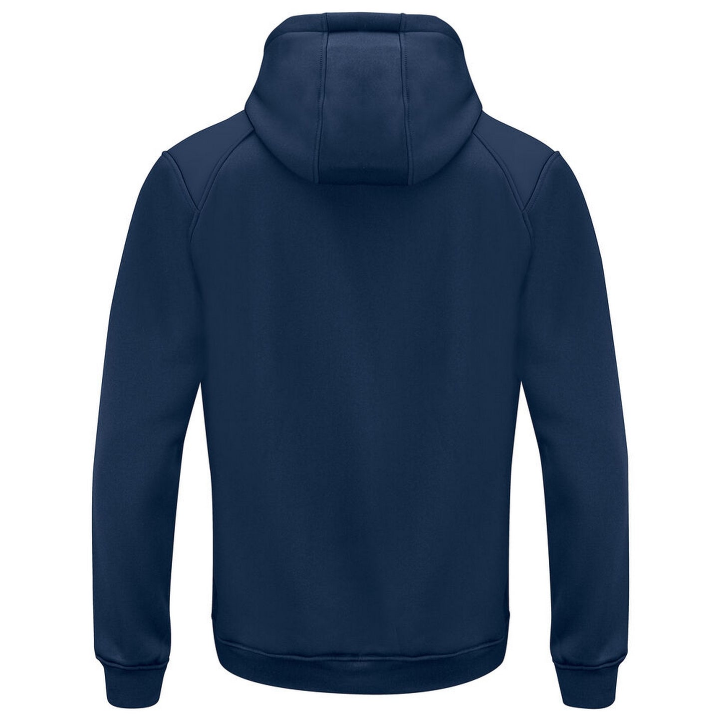 Navy - Back - Projob Mens Full Zip Hoodie