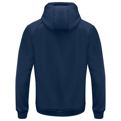 Navy - Back - Projob Mens Full Zip Hoodie