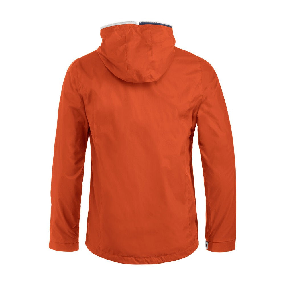 Blood Orange - Back - Clique Mens Seabrook Jacket