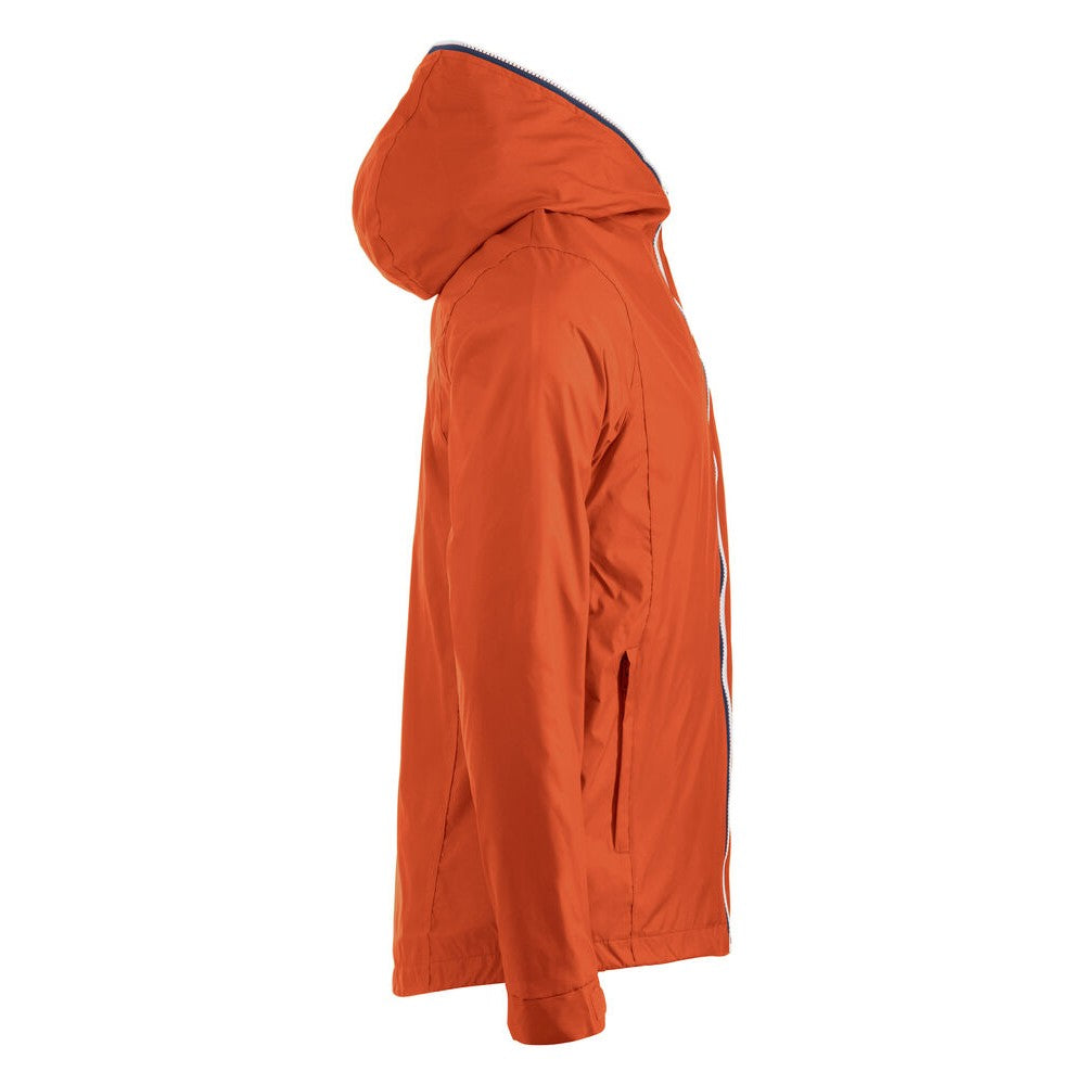 Blood Orange - Side - Clique Mens Seabrook Jacket