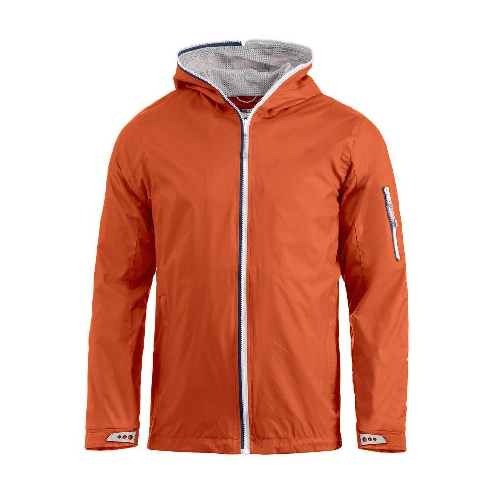 Blood Orange - Front - Clique Mens Seabrook Jacket