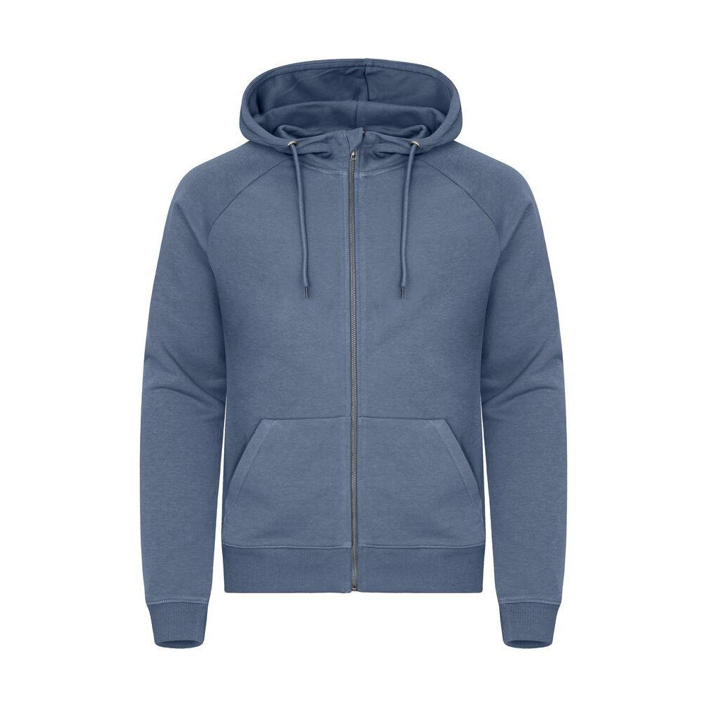 Steel Blue - Front - Clique Mens Miami Pro Hoodie