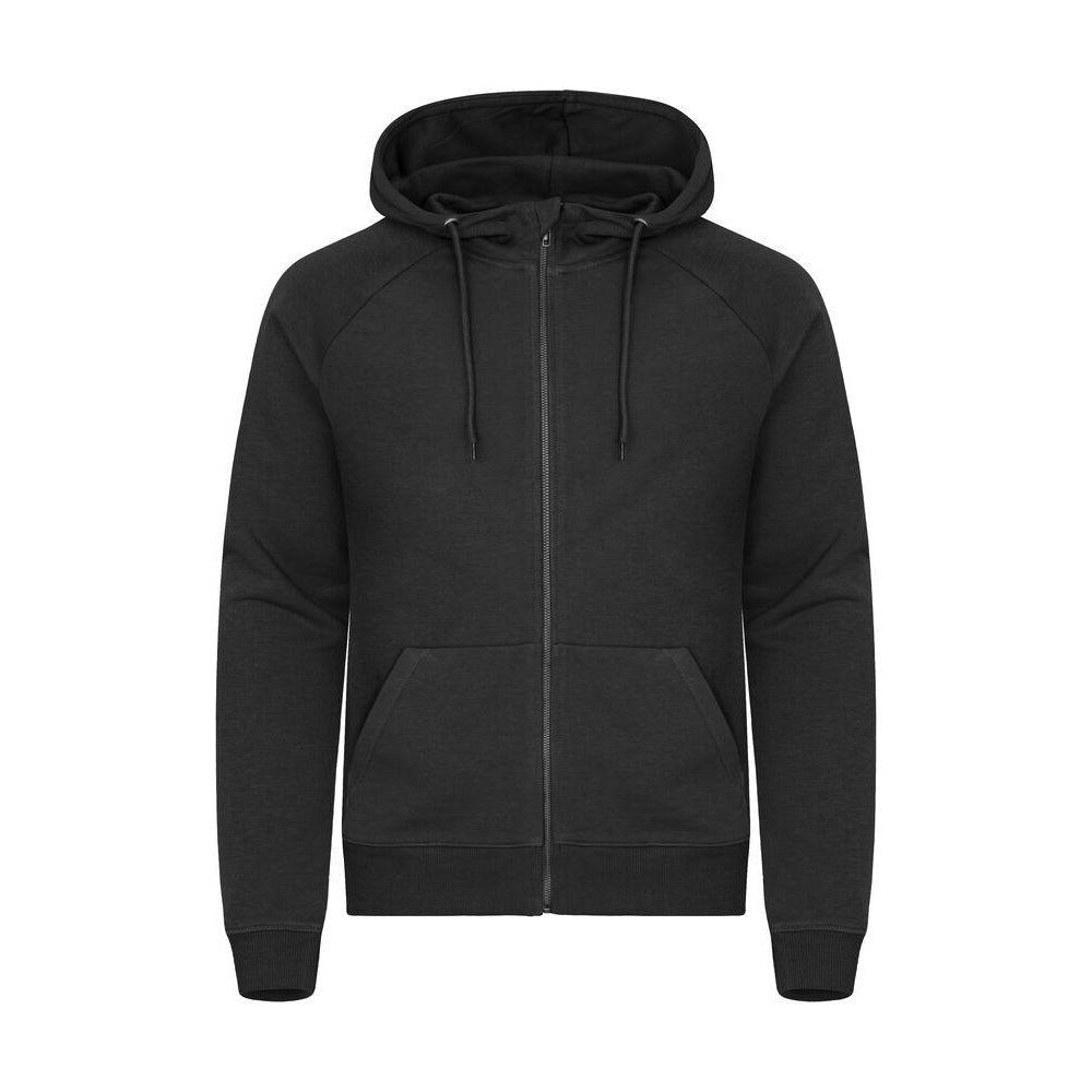 Black - Front - Clique Mens Miami Pro Hoodie